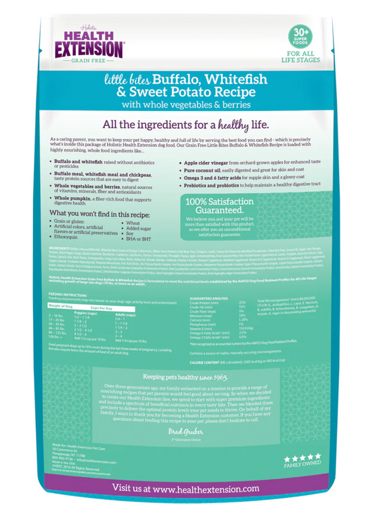Health Extension All Life Stages Grain Free Little B 28069 - detail view