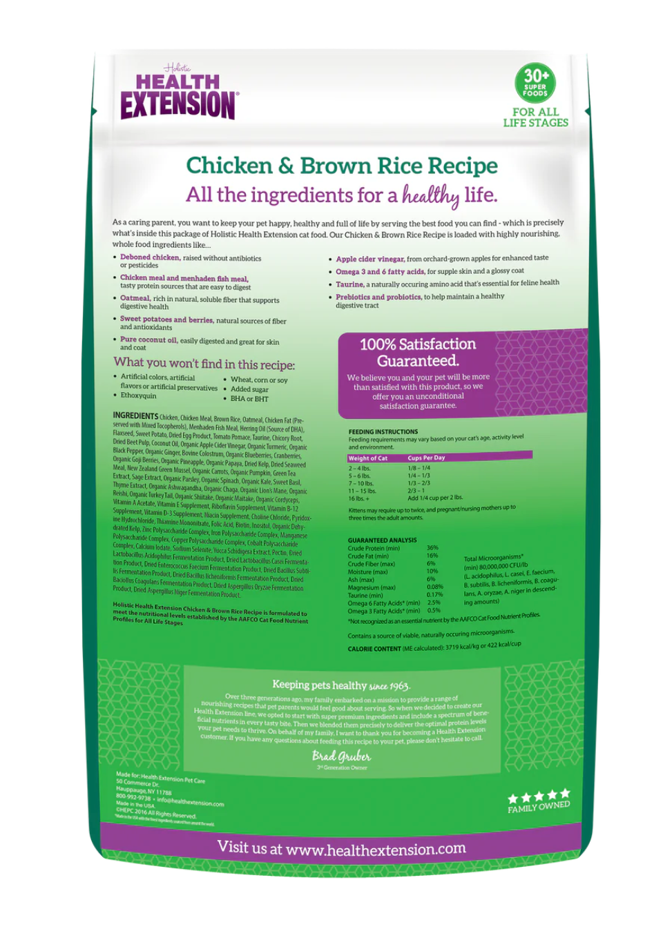 Health Extension All Life Stages Grain Free Chicken And Rice - detail view