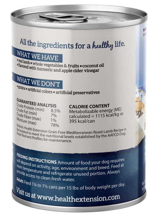 Health Extension All Life Stages Grain Free Mediterranean 12 - detail view