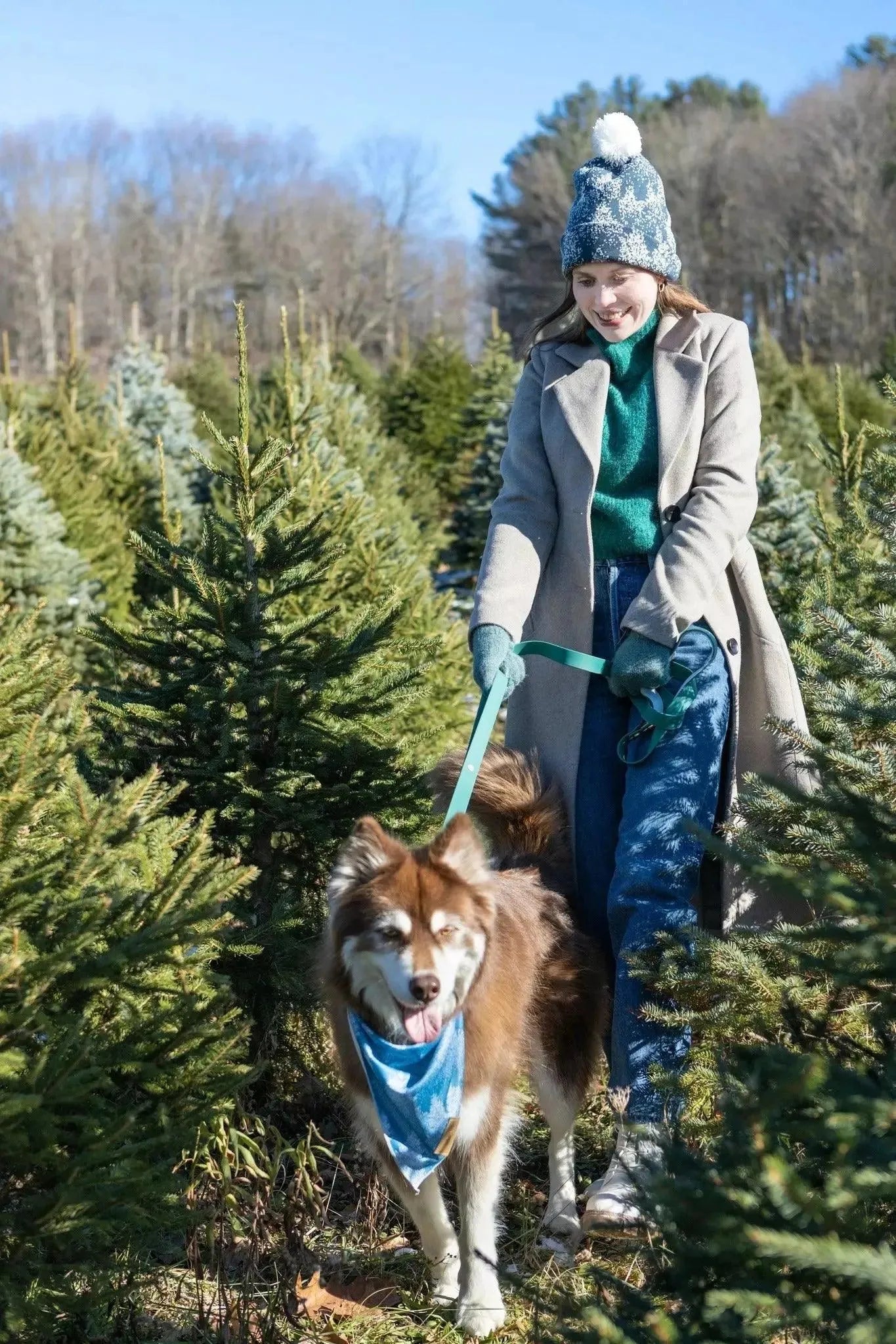 Siberian Spruce Dog Bandana Matching Keychain Dog Bandanas - gallery image 6