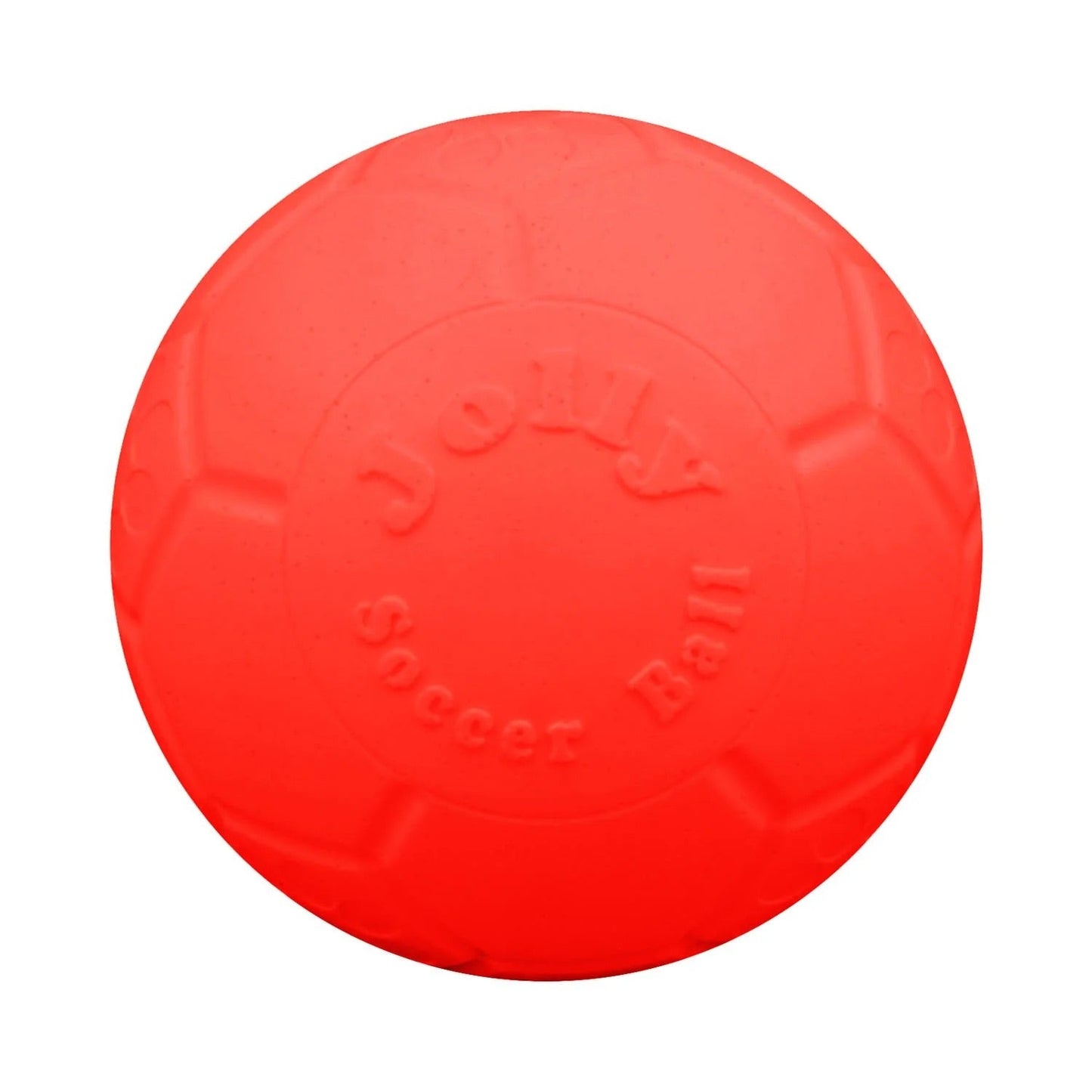 Jolly Pets Soccer Ball Orange Interactive Dog Toy Durable - main product image
