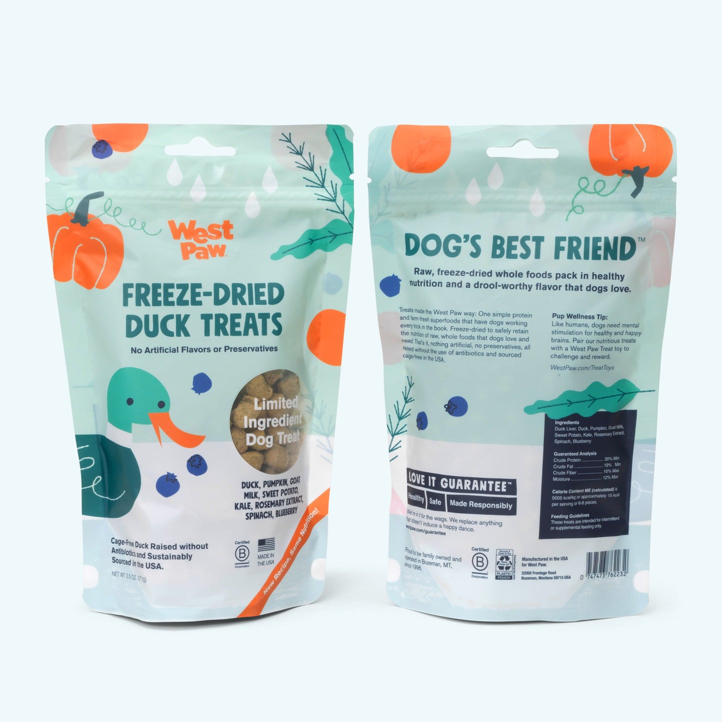Dog Treats Duck With Superfood Natural Reward Chews - lifestyle view