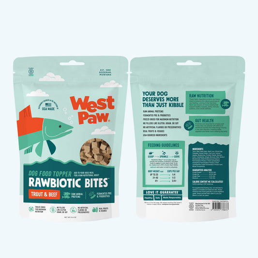 Dry Dog Food Trout Beef Meal Topper Daily Nutrition - detail view