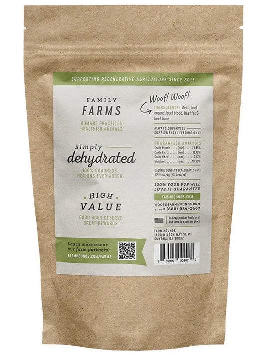 Dog Treats Premium Beef Chews 4.5oz Training Rewards Premium - detail view