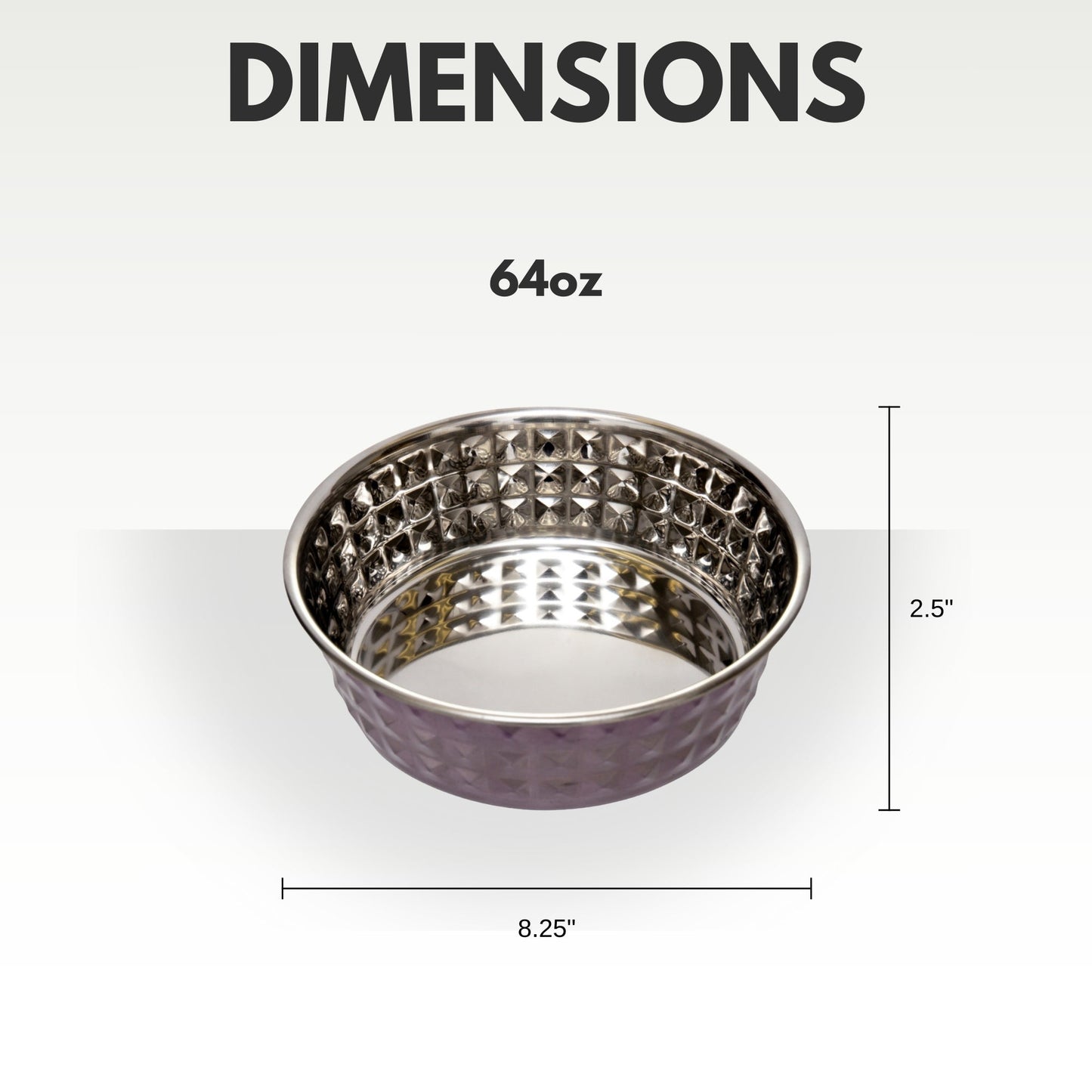 Dog Feeder Country Living Set of Hammered Stainless Steel - gallery product image for dog feeder