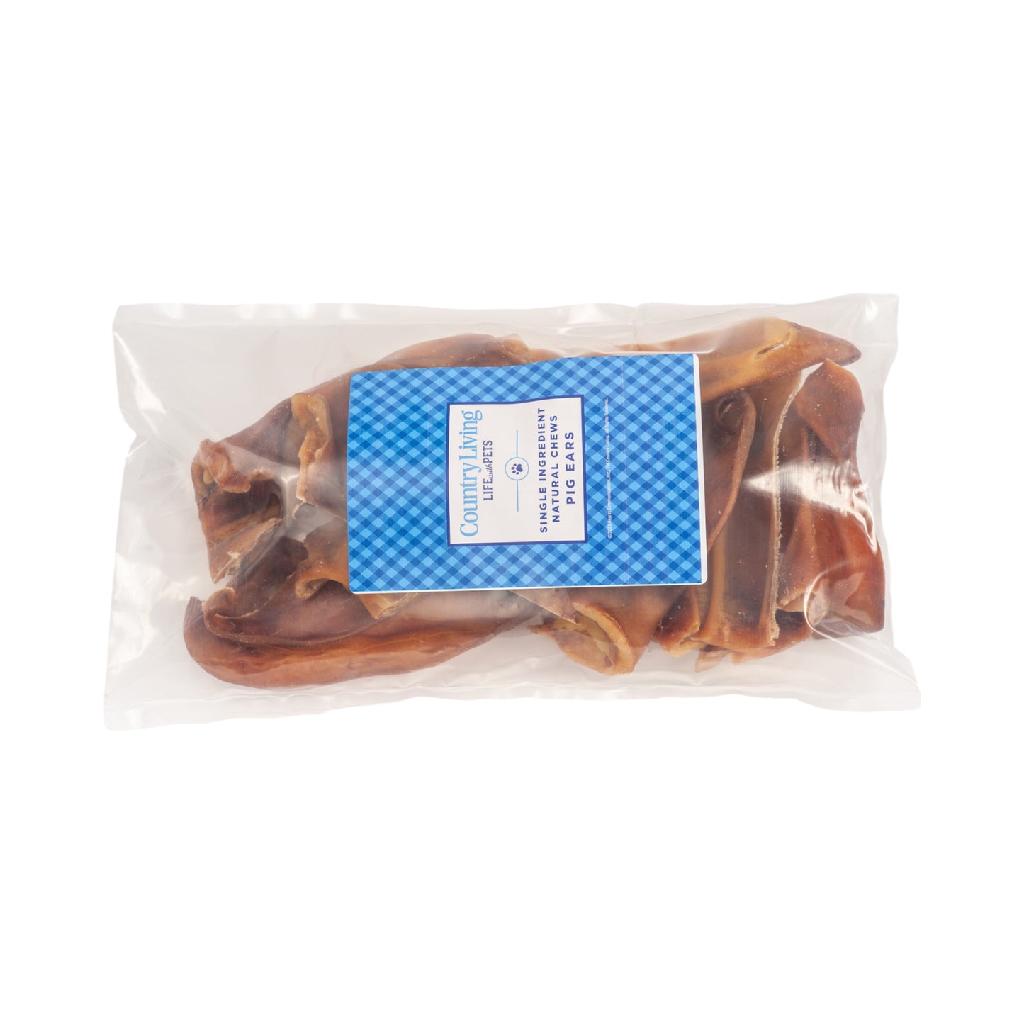 Dog Treats Country Living Whole Pig Ears Treats 100 Natural - detail product image for dog treats