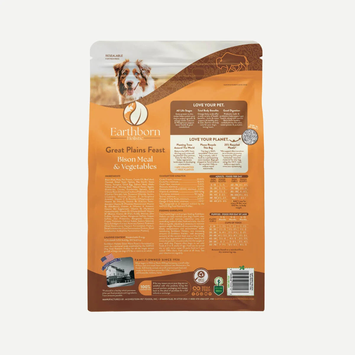 Earthborn Grain Free Great Plains Feast Dry Dog Food Dry Dog - detail view