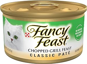 Fancy Feast Chopped Grill Feast Classic Pate Wet Cat Food - main product image