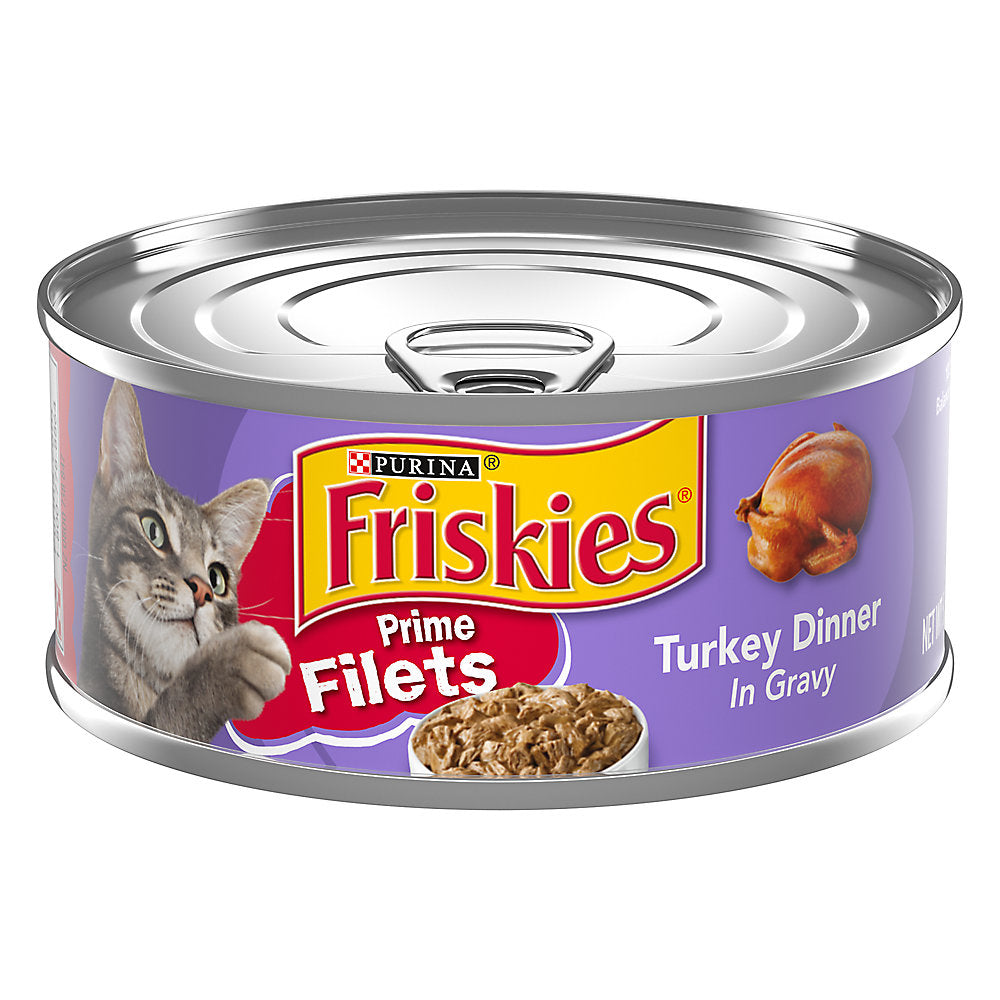 Friskies Prime Filets Turkey in Gravy Wet Cat Food (5.5oz) - main product image