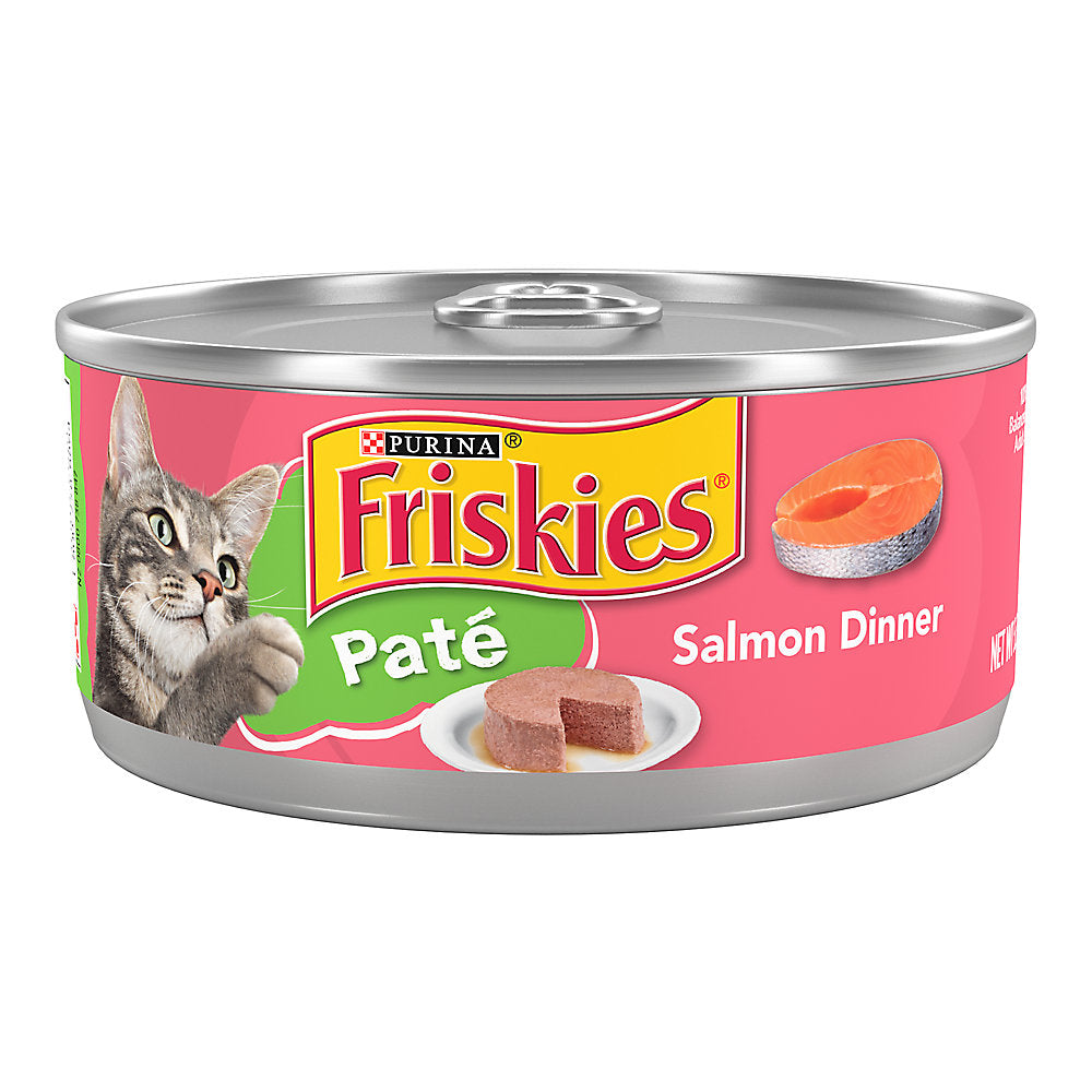 Friskies Salmon Pate Wet Cat Food 5 5Oz Wet Cat Food Premium - main product image