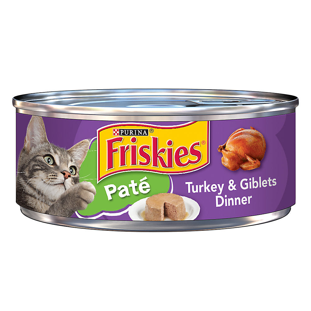 Friskies Turkey Giblets Pate Wet Cat Food 5 5Oz Wet Cat Food - main product image