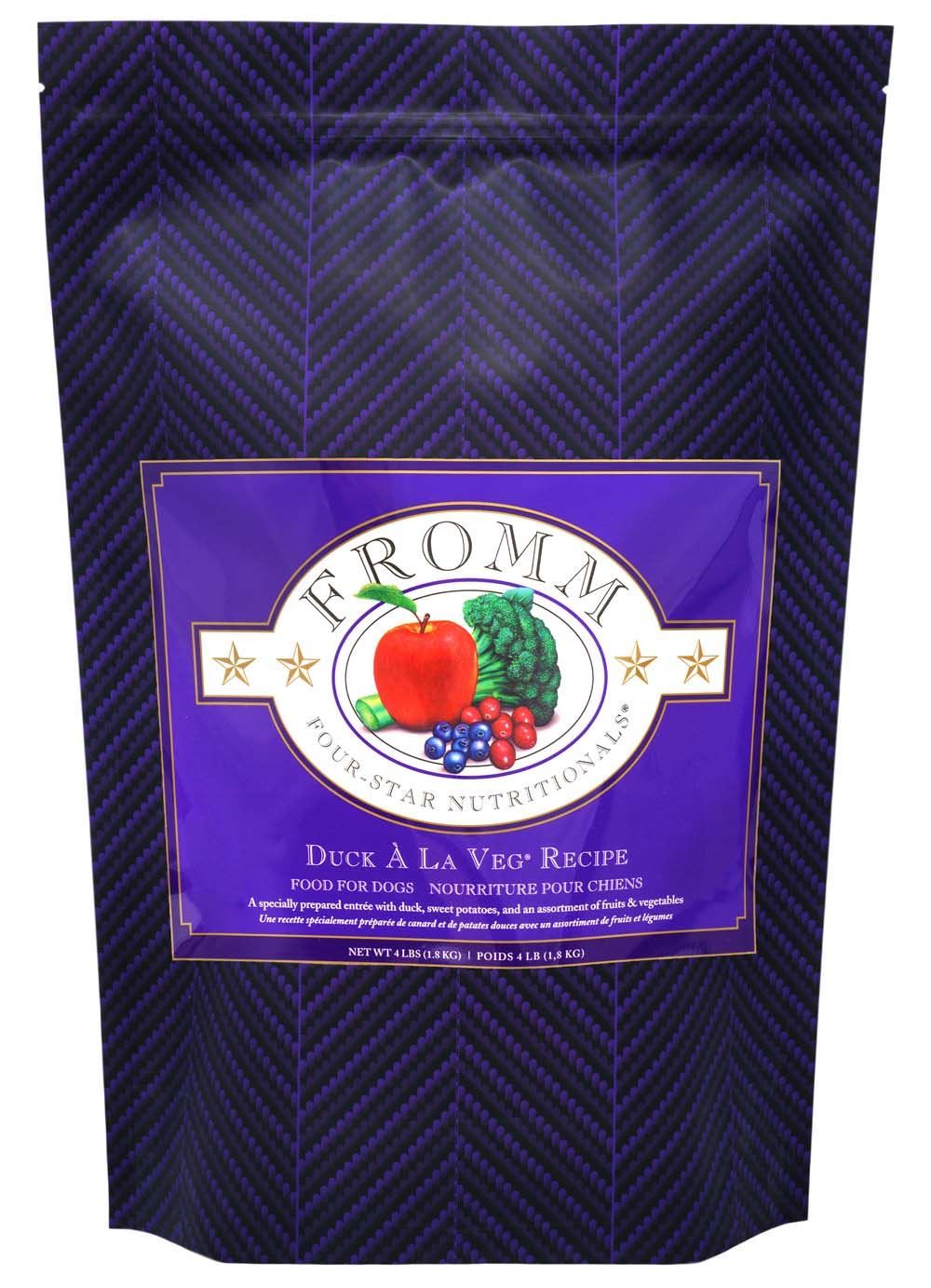 Fromm 4 Star All Life Stages Duck A La Veg Dry Dog Food - main product image