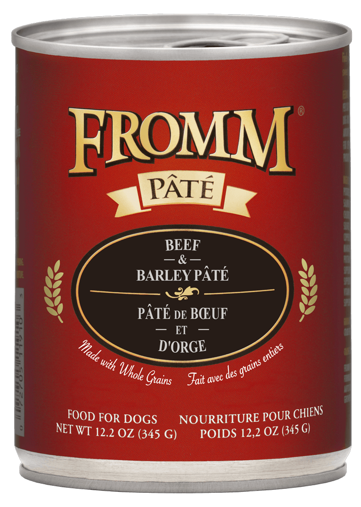Fromm All Life Stages Beef & Barley Wet Dog Can (12.2oz) - main product image