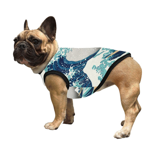 Pet Supply Hokusai Great Wave Off Kanagawa Tank Top main product image for dogs and cats