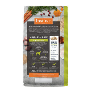 Instinct Raw Boost Whole Grain Light Chicken Brown Rice Dry - detail view
