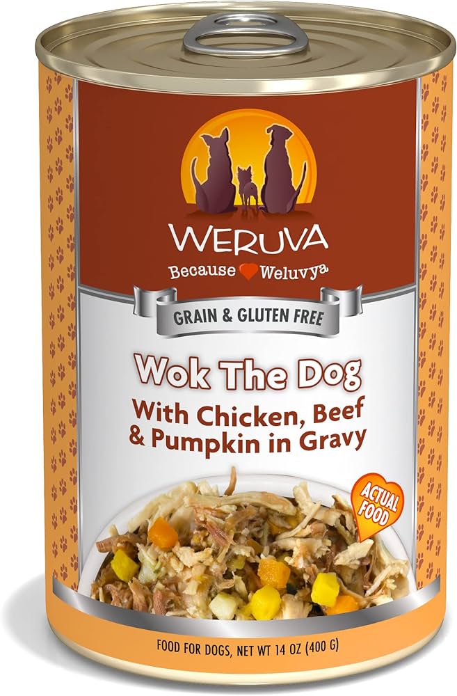 Weruva Wok The Dog Wet Dog Food 14Oz Wet Dog Food Premium - main product image