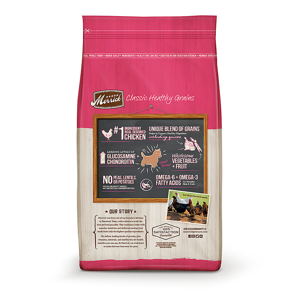 Merrick Small Breed Real Chicken Brown Rice Recipe Dry Dog - gallery image 5