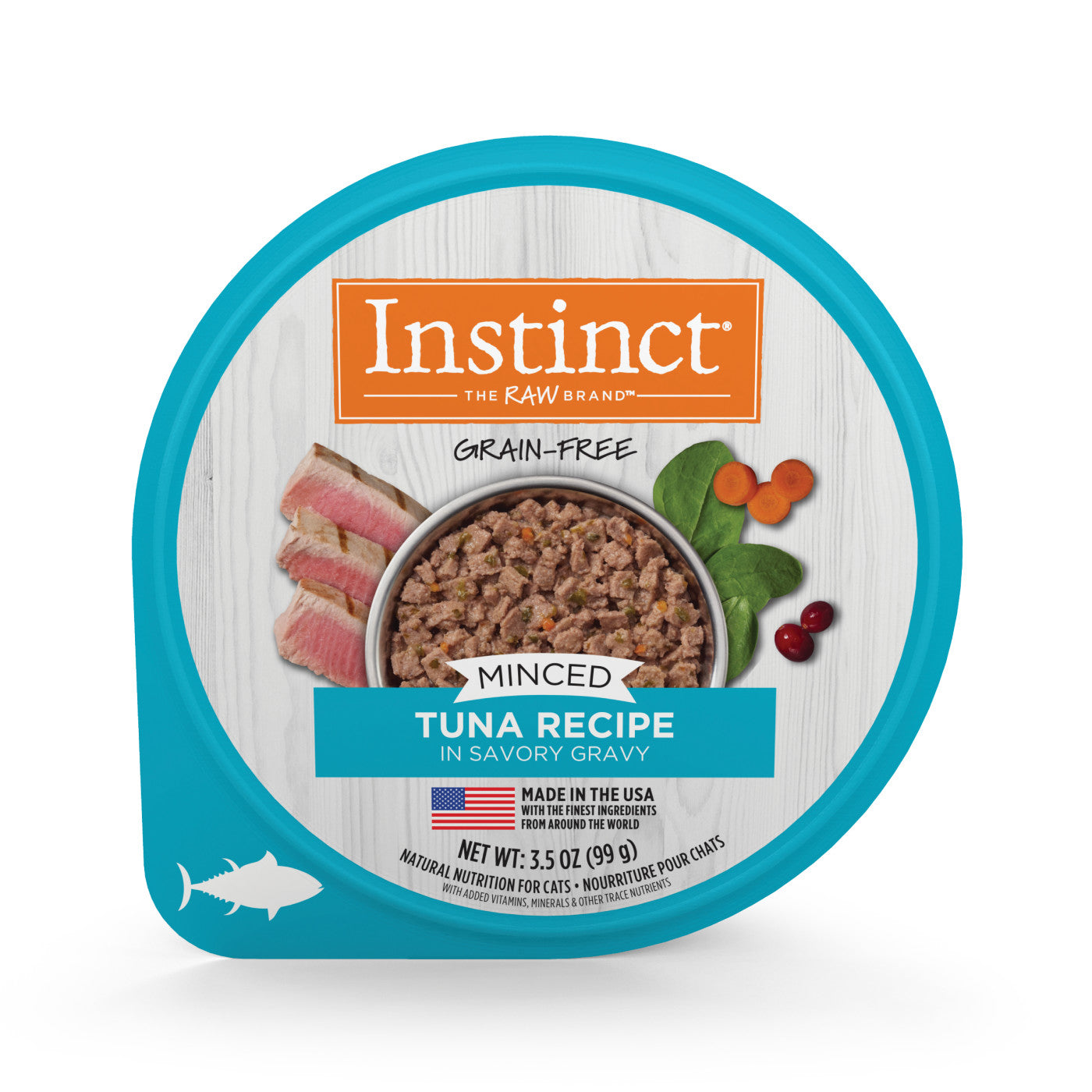 Wet Cat Food Premium Tuna Recipe 3 5oz Daily Meals Premium - main product image
