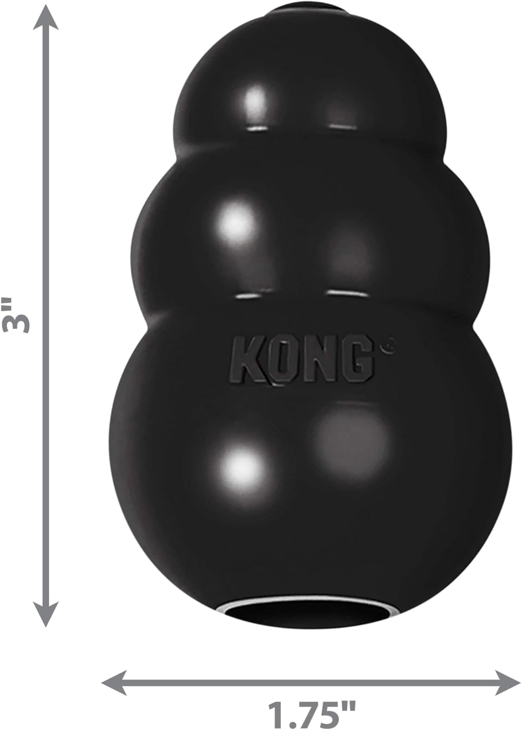 KONG Extreme Durable Chew Dog Toy Durable Play - lifestyle view