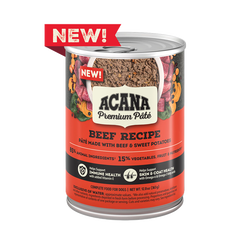 Dog Food Acana Adult Grain Free Pate Beef Wet Dog Food 12 8o - main product image
