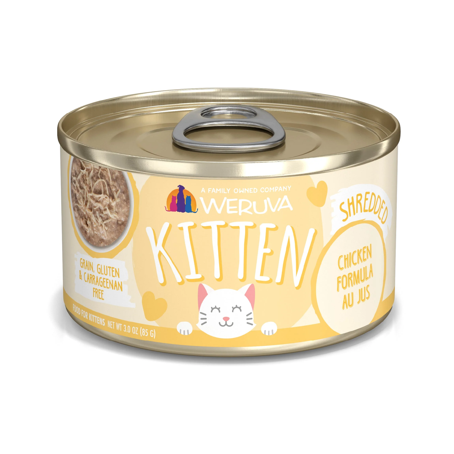 Weruva Kitten Chicken Au Jus Wet Cat Food 3Oz Wet Cat Food - main product image