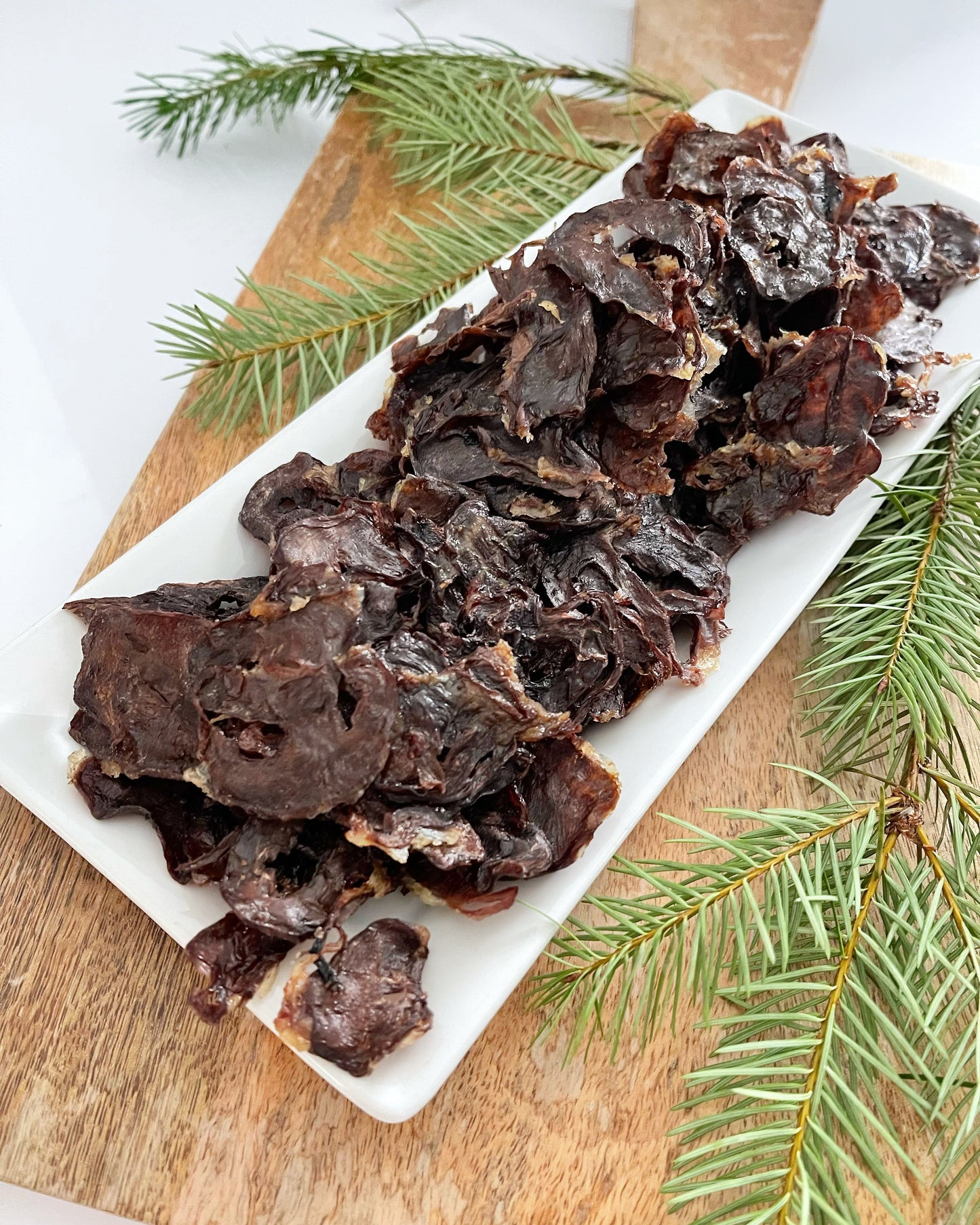 Dog Treats Turkey Heart Single Ingredient Chews Natural Rewa - lifestyle view
