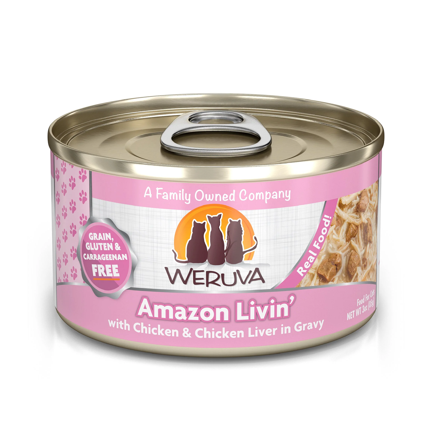 Weruva Adult Amazon Livin Chicken And Chicken Liver In Gravy - main product image