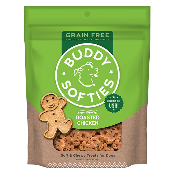 Buddy Softies Grain Free Chicken Dog Treats 5Oz Dog Treats - main product image