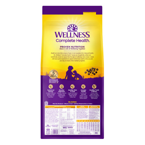 Wellness Complete Health Puppy Chicken Salmon And Oatmeal - detail view