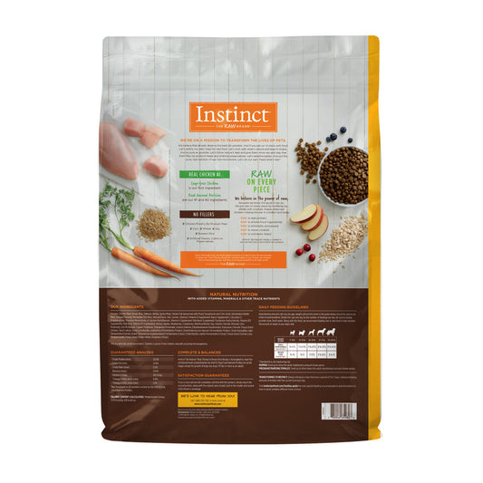 Dry Dog Food Premium Chicken Recipe 25lb Daily Nutrition - detail view