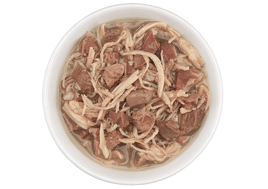 Tikicat Adult After Dark Chicken and Beef in Broth (2.8oz) - detail view