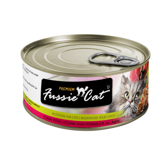 Fussie Cat Premium Tuna With Ocean Fish Formula In Aspic 2 - detail view