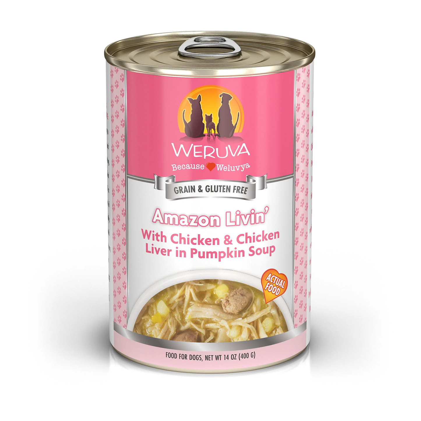 Weruva Amazon Livin Wet Dog Food 14Oz Wet Dog Food Premium - main product image