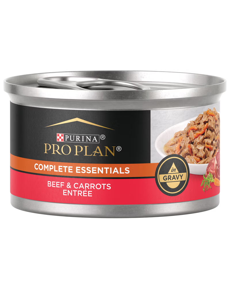 Pro Plan Complete Essentials Beef Carrots Entree In Gravy - main product image