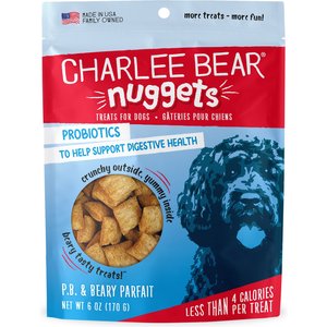 Charlee Bear Nuggets Probiotic Beary Parfait Dog Treats 8Oz - main product image