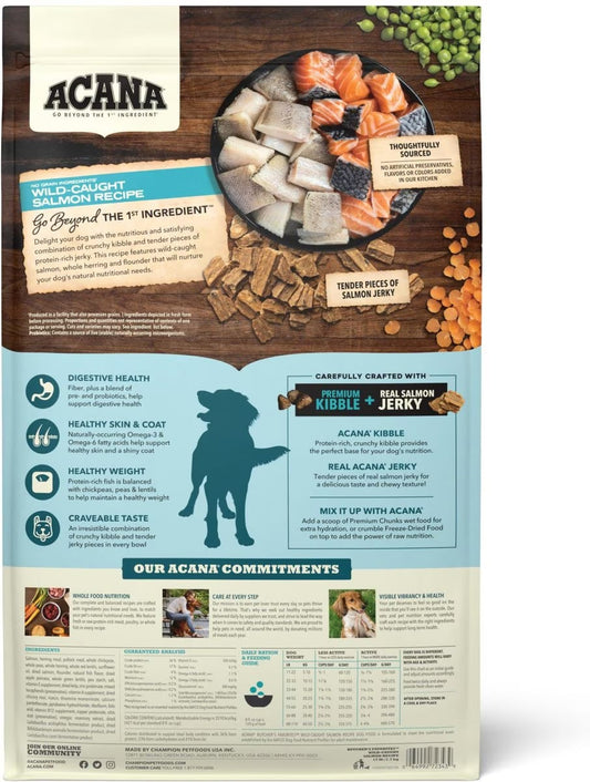 Dog Food Acana Adult Grain Free Butcher s Favorites Salmon - detail view