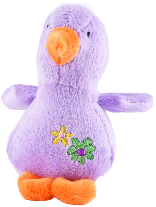 4 Baby Duck Plush Squeaker Dog Toys Interactive Dog - detail view