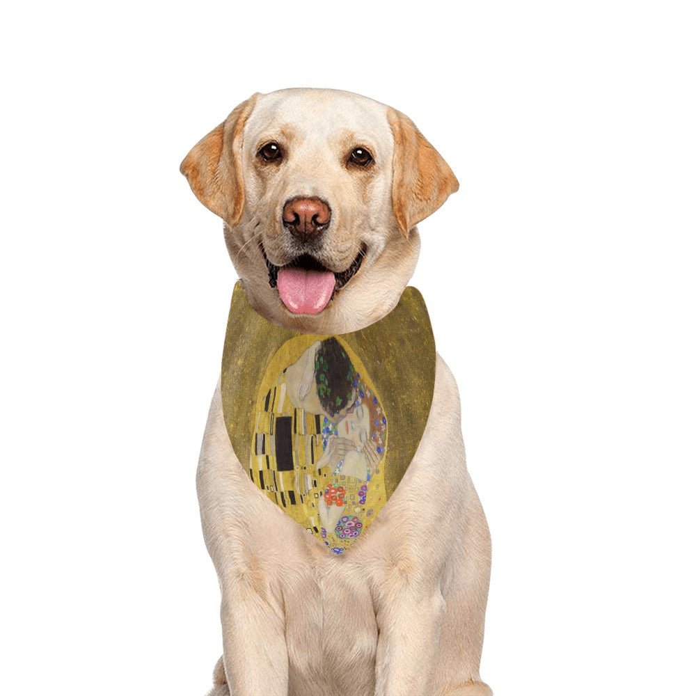 Pet Apparel Klimt The Kiss Double-Sided Bandana for Comfort main product image for dogs and cats