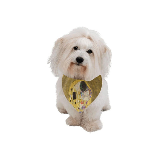 Pet Apparel Klimt The Kiss Double-Sided Bandana for Comfort main product image for dogs and cats