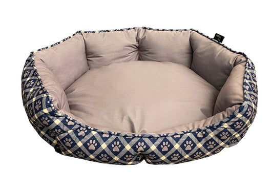 Mink Tufted Euro Cuddler Bed For Dogs Cats Washable Pet Bed - detail view