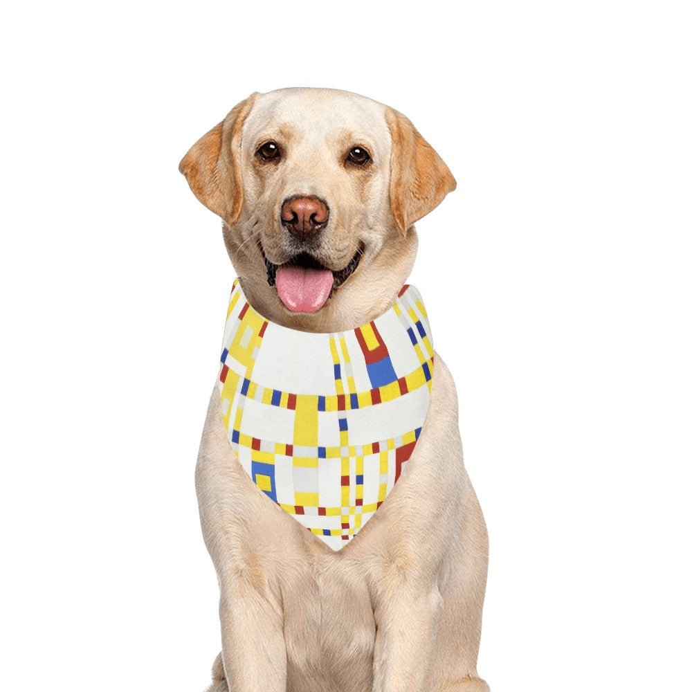 Pet Apparel Mondrian Broadway Boogie Woogie Double-Sided main product image for dogs and cats