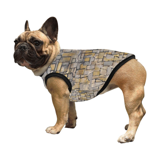 Pet Supply Mondrian Tableau No Composition No VII Tank Top main product image for dogs and cats