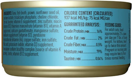 Wet Cat Food Tiki Cat Tuna Recipe 2.8oz Daily Meals Premium - detail view