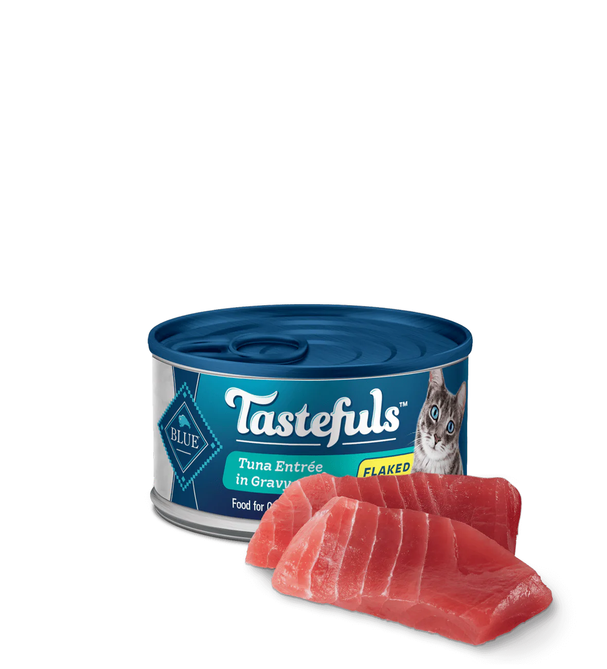 Blue Buffalo Tastefuls Adult Flaked Tuna In Gravy Entree Wet - main product image