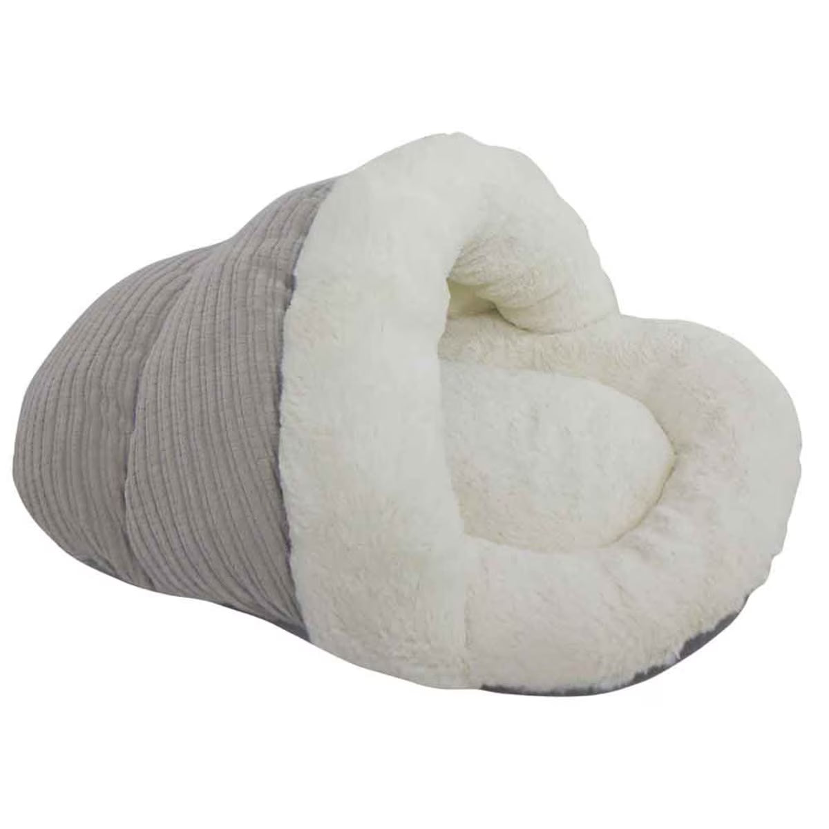 Arlee Sly Slipper Cat Bed Grey - main product view | Cat Beds at Purrfect Pet Kingdom