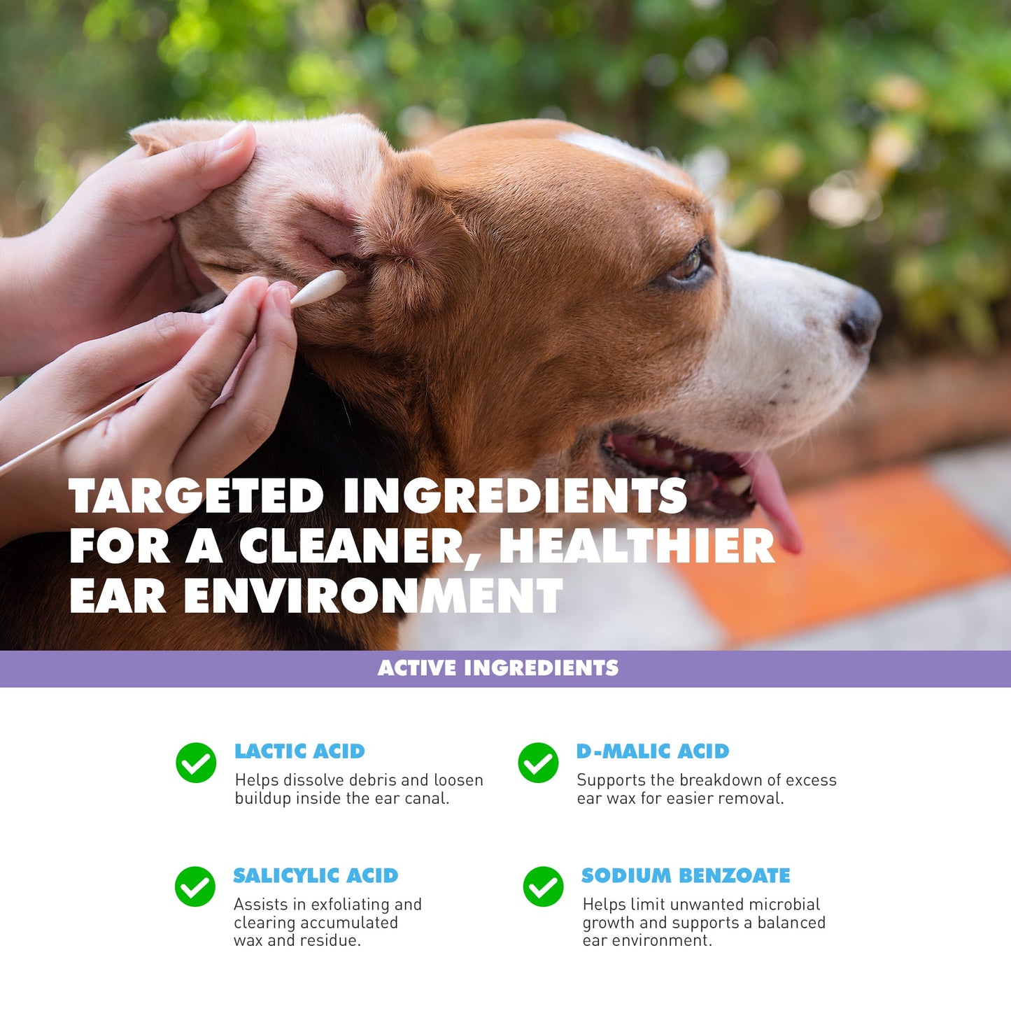 Cat Supply UBAVET Vet Ear Cleansing Solution Cats fl oz - gallery product image for cat supply
