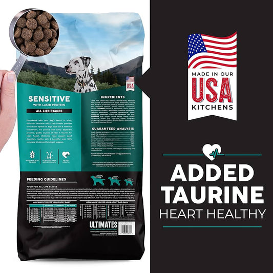 Ultimates Adult Sensitive With Lamb Dry Dog Food (28lb) - detail view