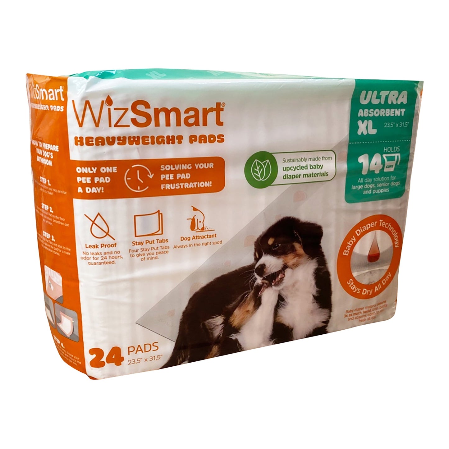 Wizsmart Heavyweight Ultra Absorbent Pads For Dogs Dog Pet