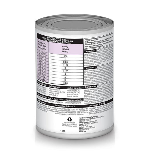 Science Diet Adult Savory Stew With Beef Vegetables 12 8Oz - detail view