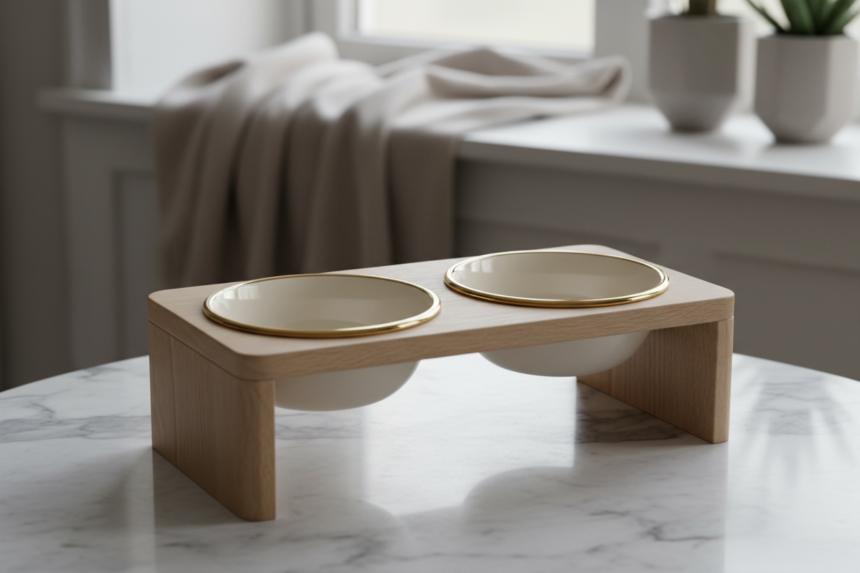 Ceramic Elevated Bowls